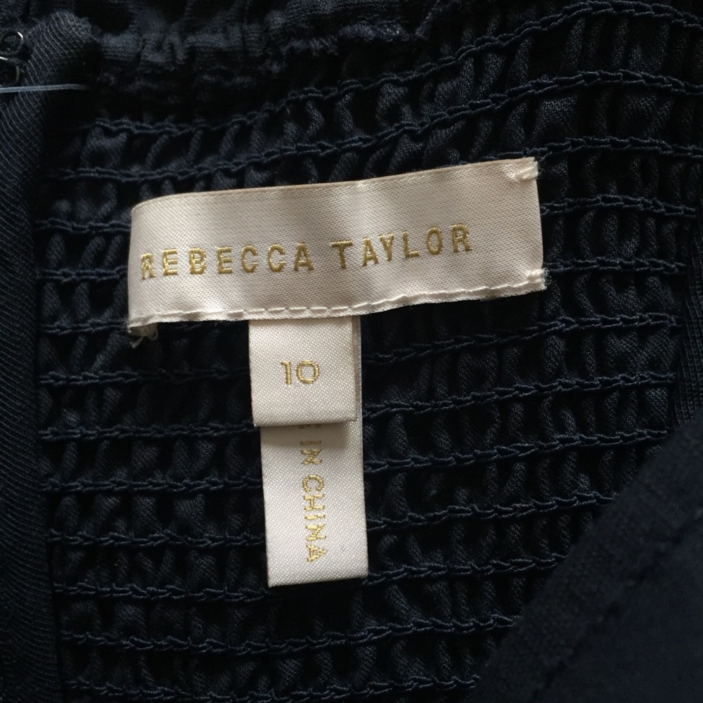 Rebecca Taylor Corset Style & Side Cut Out Mini Dress - Picture 9 of 11